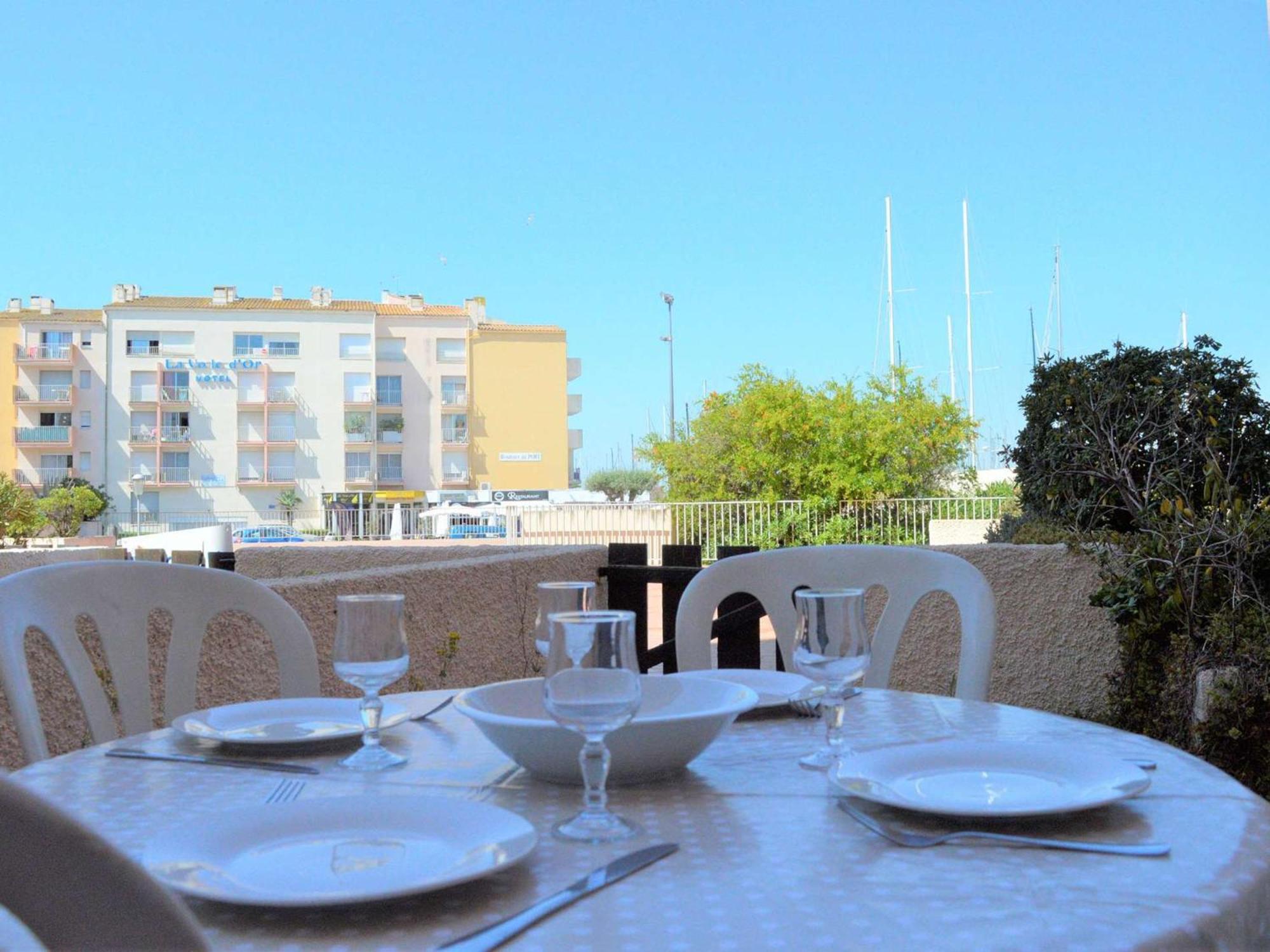 Studio Cabine, Terrasse, Cap D'Agde - 4 Pers, Proche Plage Et Commerces - Fr-1-249-255 Eksteriør billede