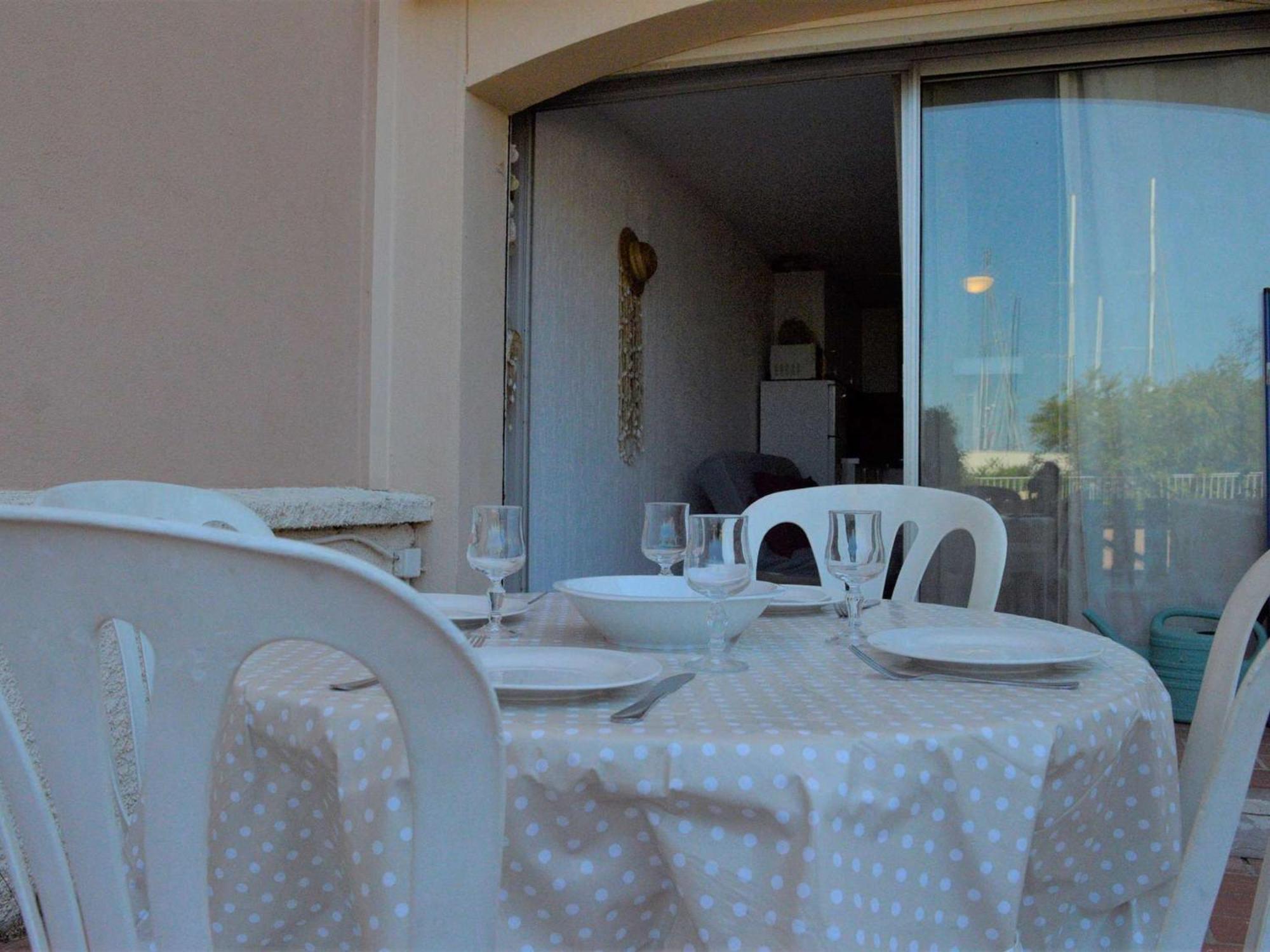 Studio Cabine, Terrasse, Cap D'Agde - 4 Pers, Proche Plage Et Commerces - Fr-1-249-255 Eksteriør billede